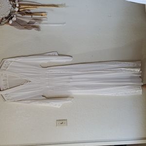 GORGEOUS  TJD White Maxi Dress♡